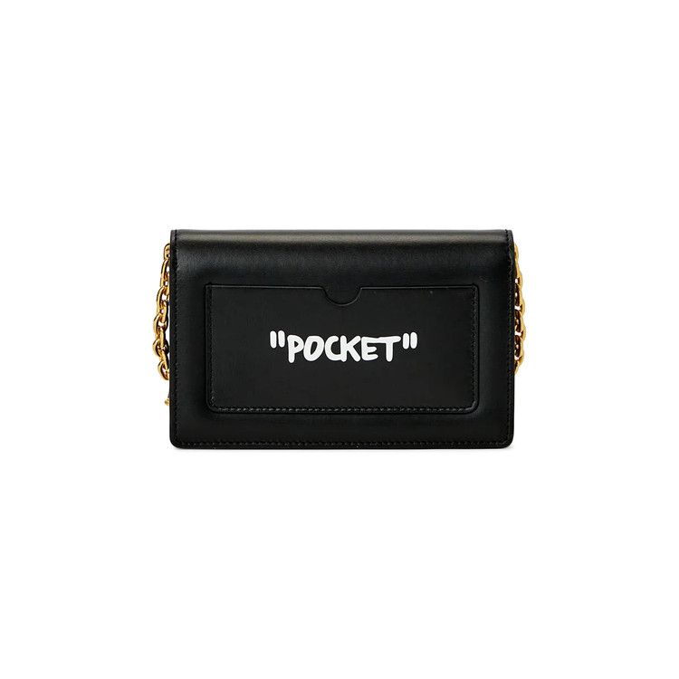 Off-White Jitney 0.5 Shoulder Quote Black/White