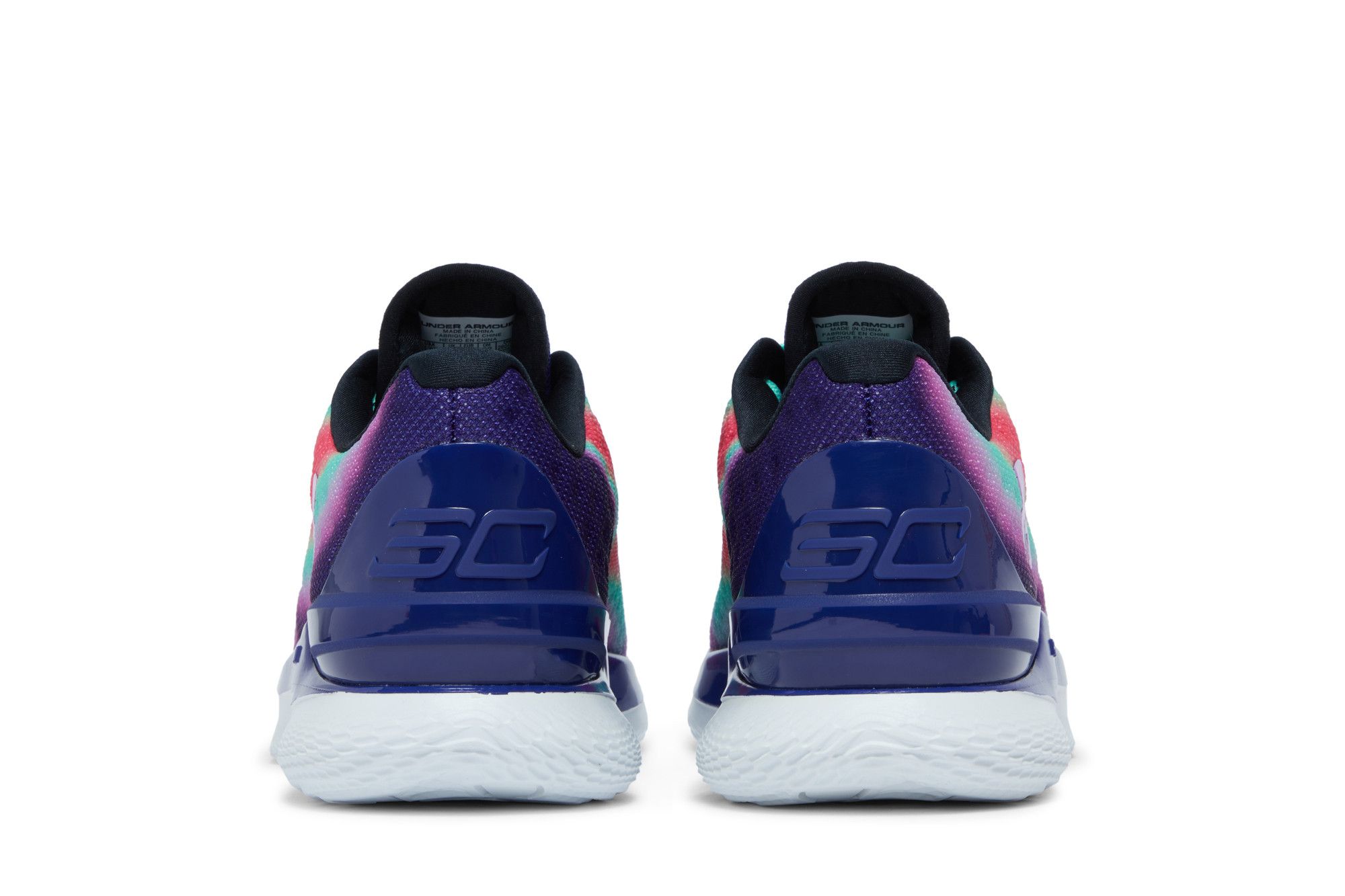 Pre-owned Curry Brand Curry 1 Low Flotro 'northern Lights' In Multi-color