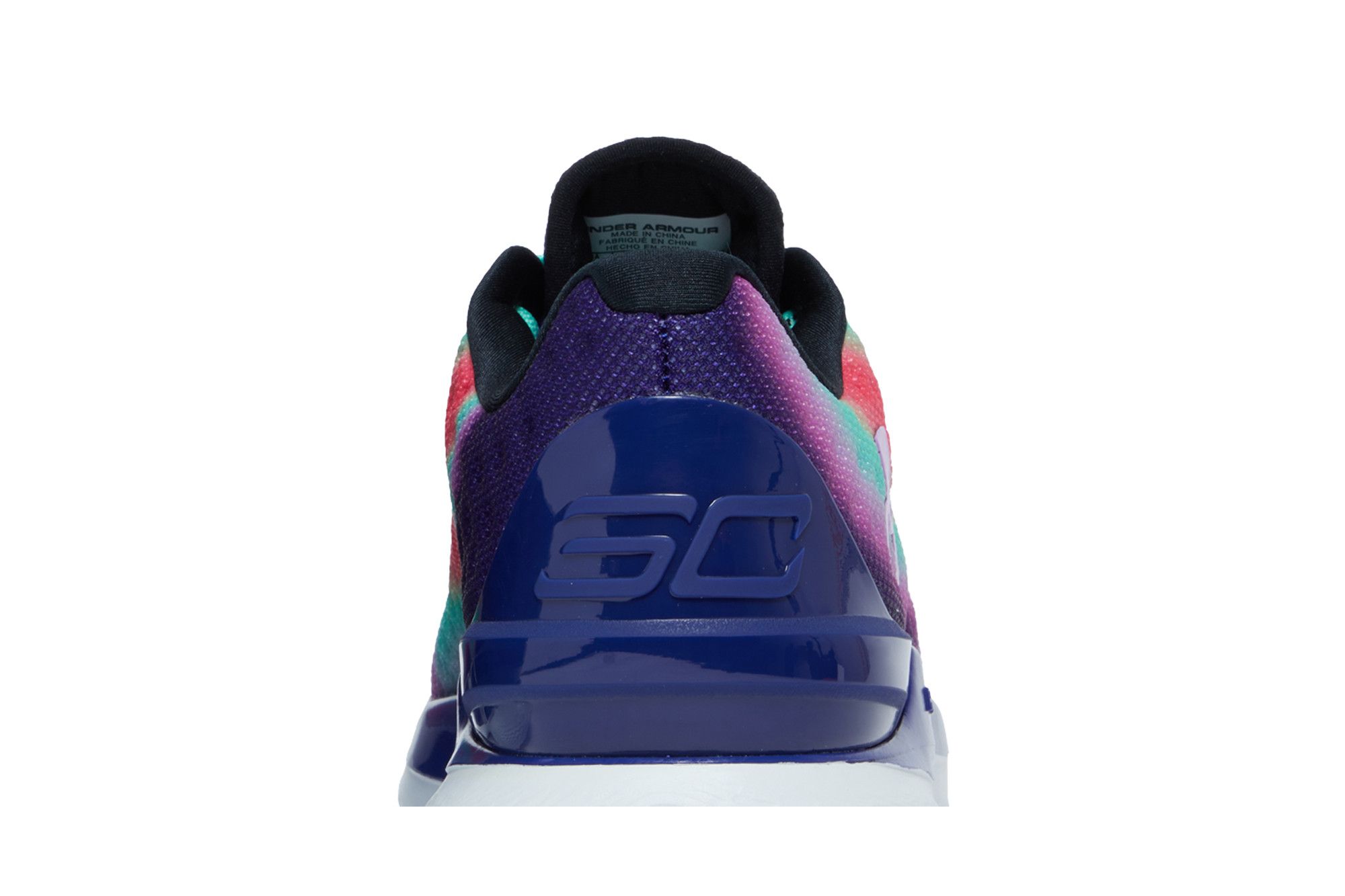 Pre-owned Curry Brand Curry 1 Low Flotro 'northern Lights' In Multi-color