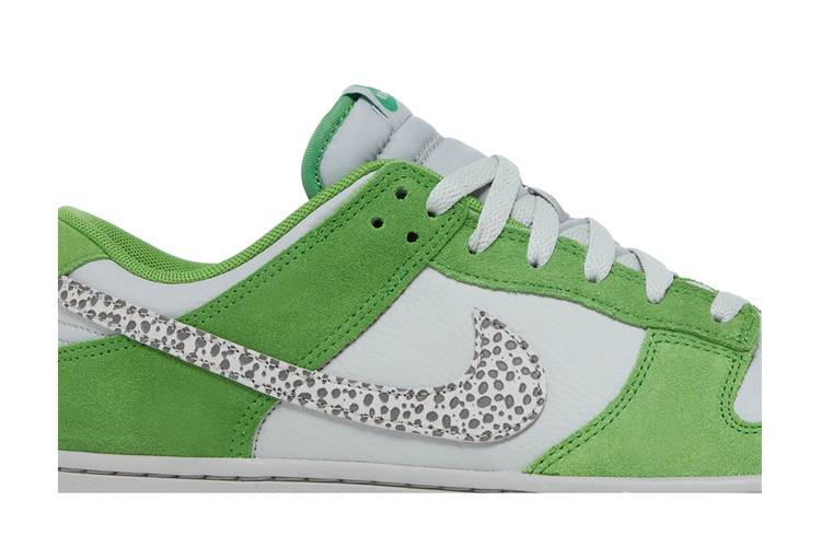 Nike Dunk Low 'Safari Swoosh - Chlorophyll' DR0156-300 - KICKS CREW