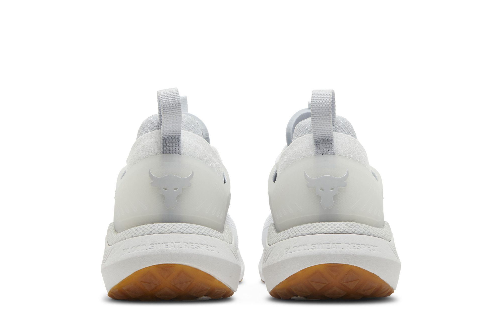 Pre-owned Under Armour Project Rock 5 'white Gum'