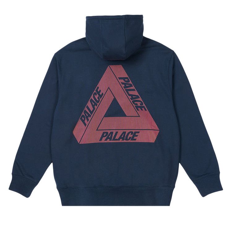 Buy Palace Tri-Lenticular Hood 'Navy' - P23CS210 | GOAT