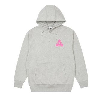 Buy Palace Tri-Lenticular Hood 'Grey Marl' - P23CS243 | GOAT