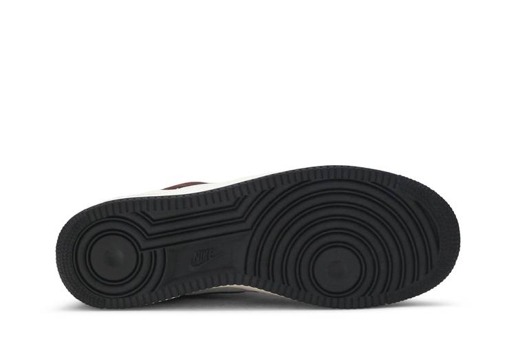 Nike Air Force 1 Low Premium 'Escape' White Brown Black - Size  10.5- 312489 101