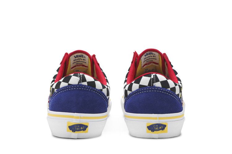 Brighton Zeuner X Vans Old Skool Pro Red Checker Blue