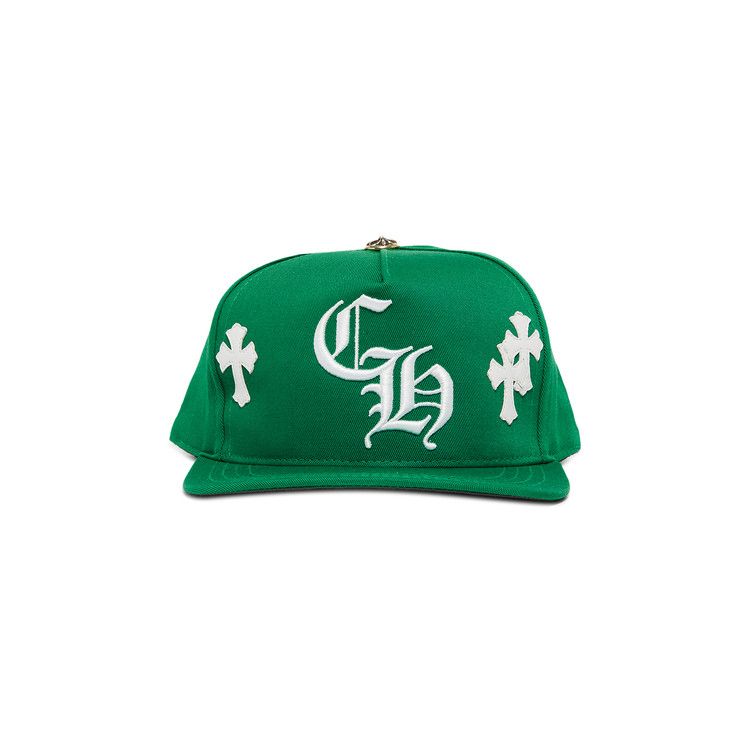 Chrome Hearts Cross Patch Hat Green Price in India | Culture Circle