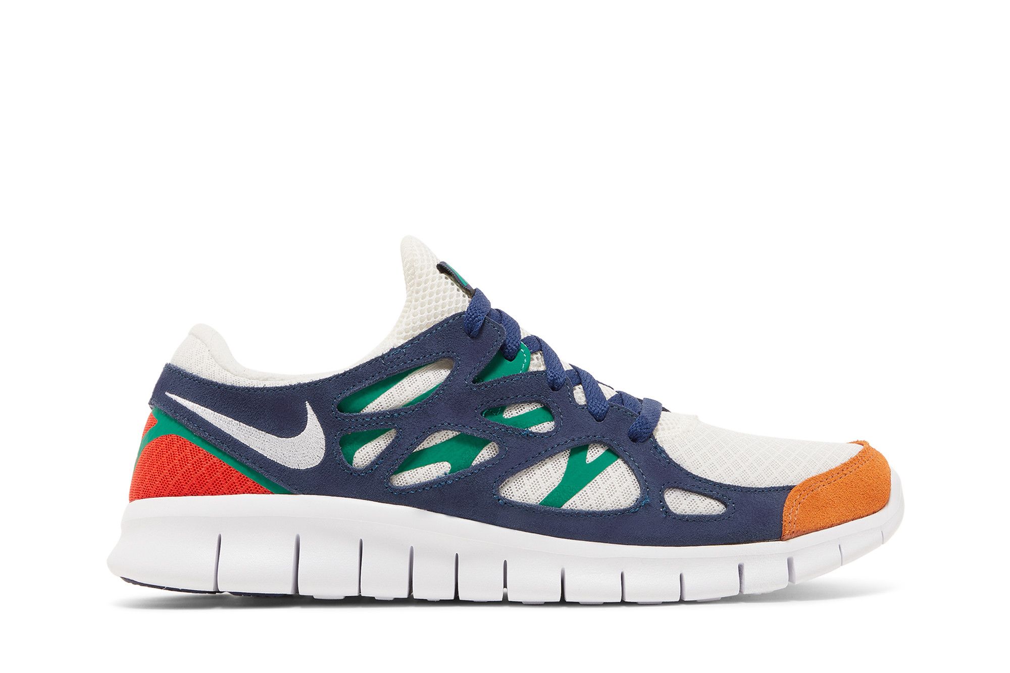 Pre-owned Nike Free Run 2 'white Multi-color'
