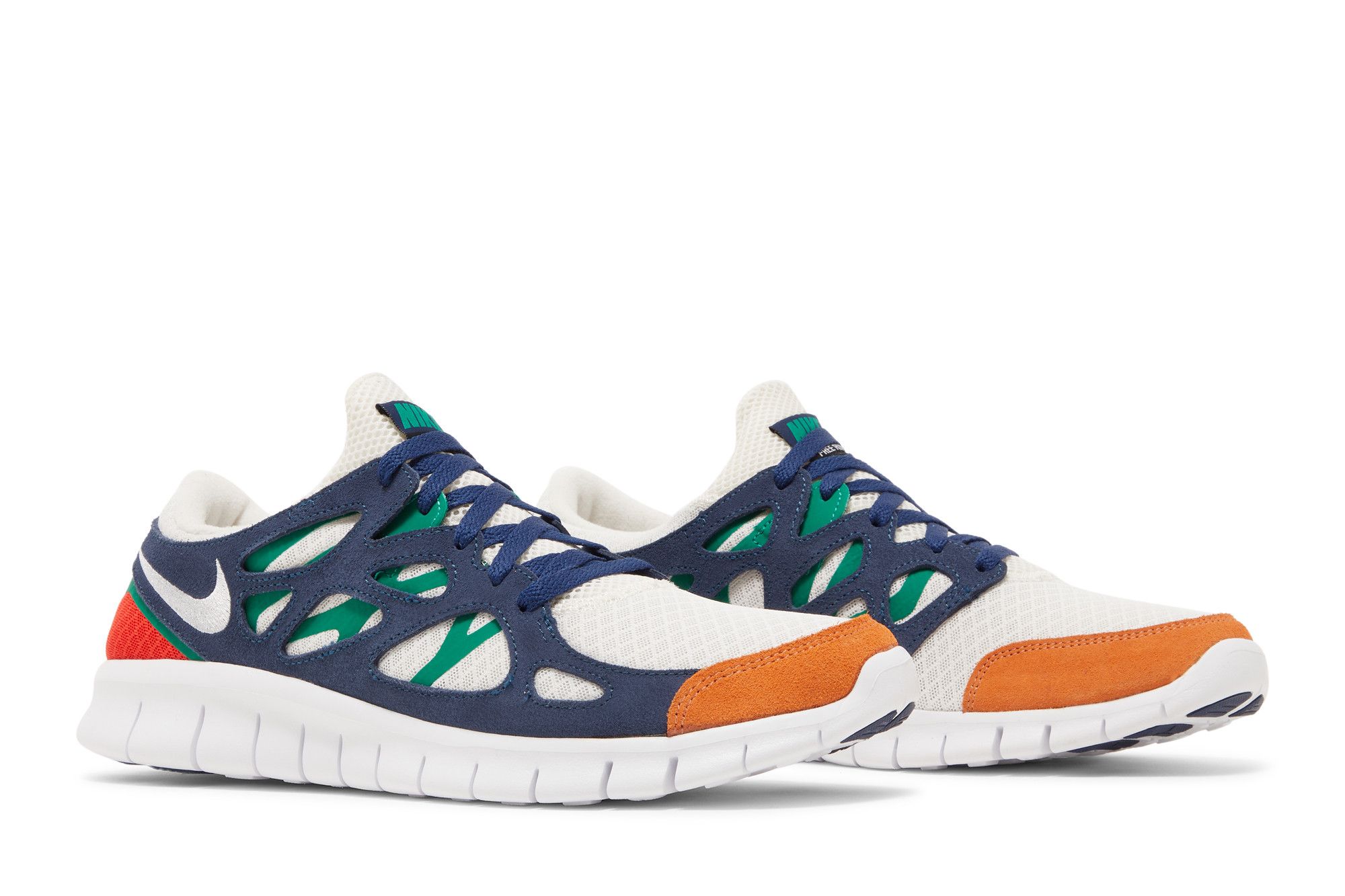 Pre-owned Nike Free Run 2 'white Multi-color'