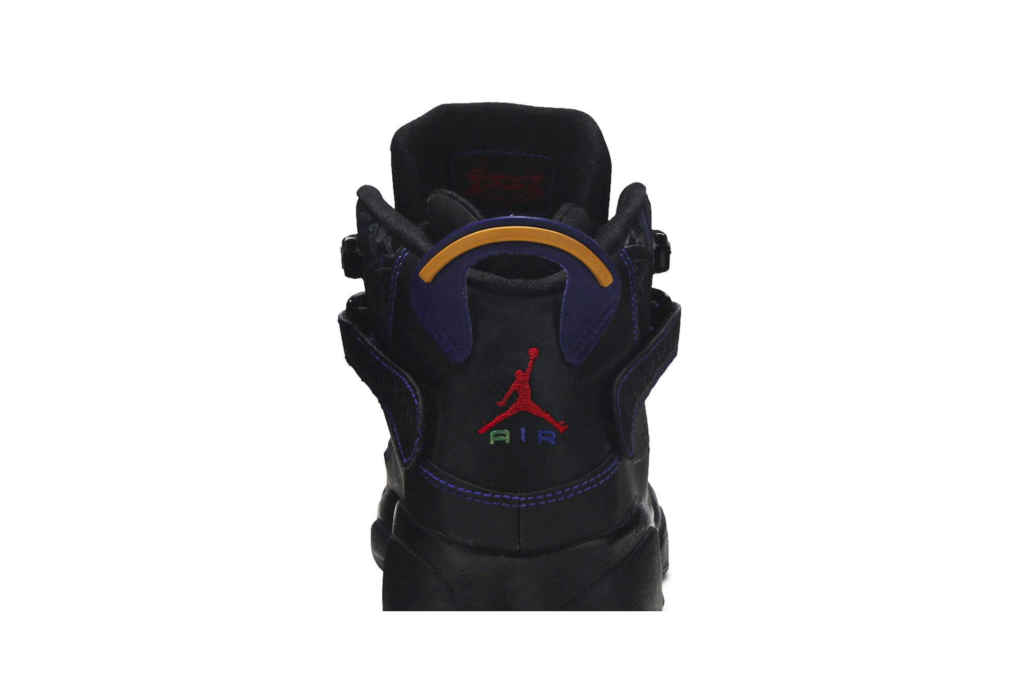 Pre-owned Air Jordan 6 Rings Gs In Black