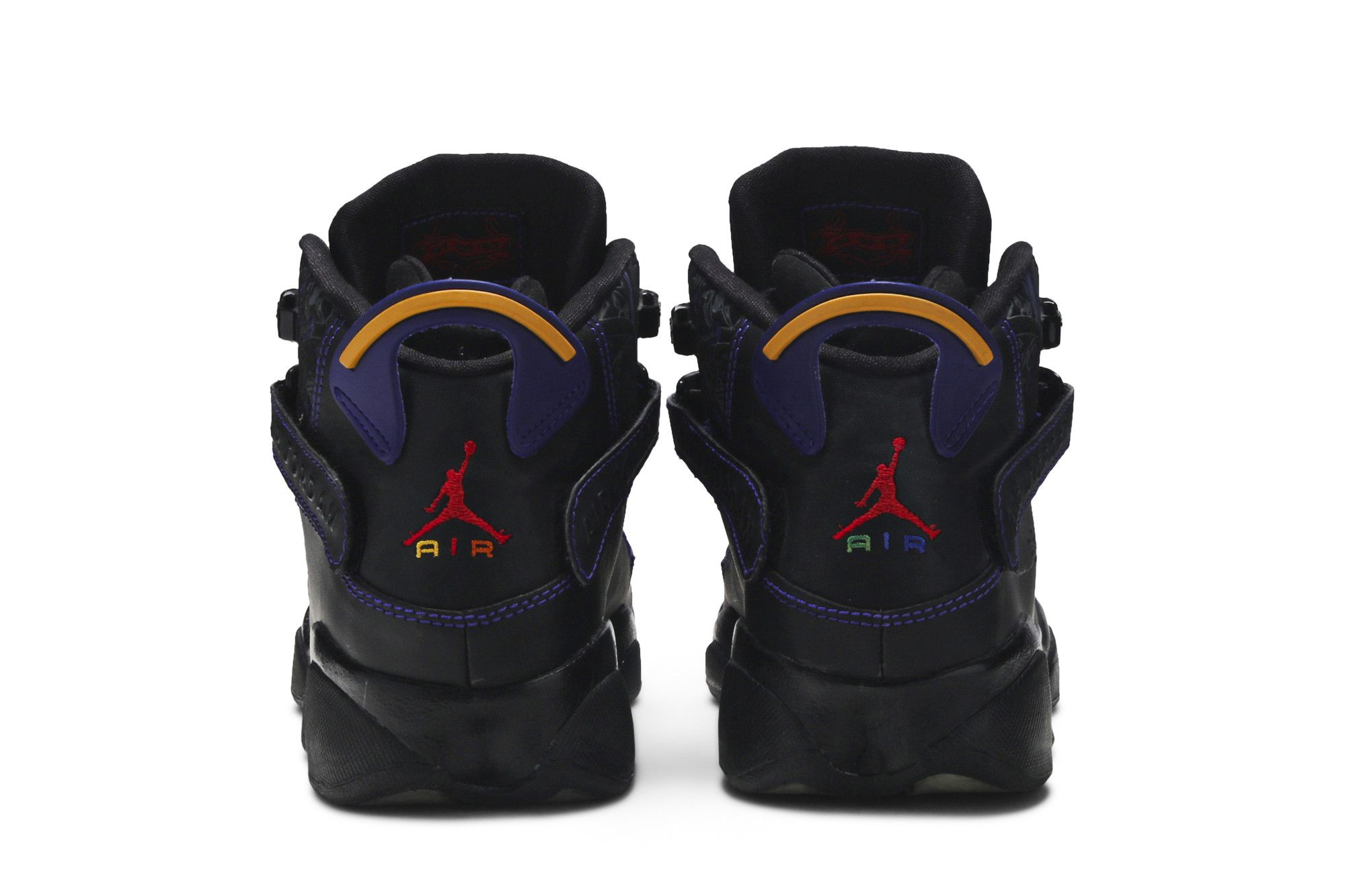 Pre-owned Air Jordan 6 Rings Gs In Black
