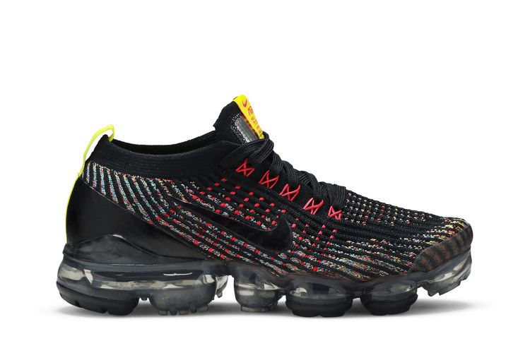 Wmns air vapormax outlet flyknit 3 'black multi-color'