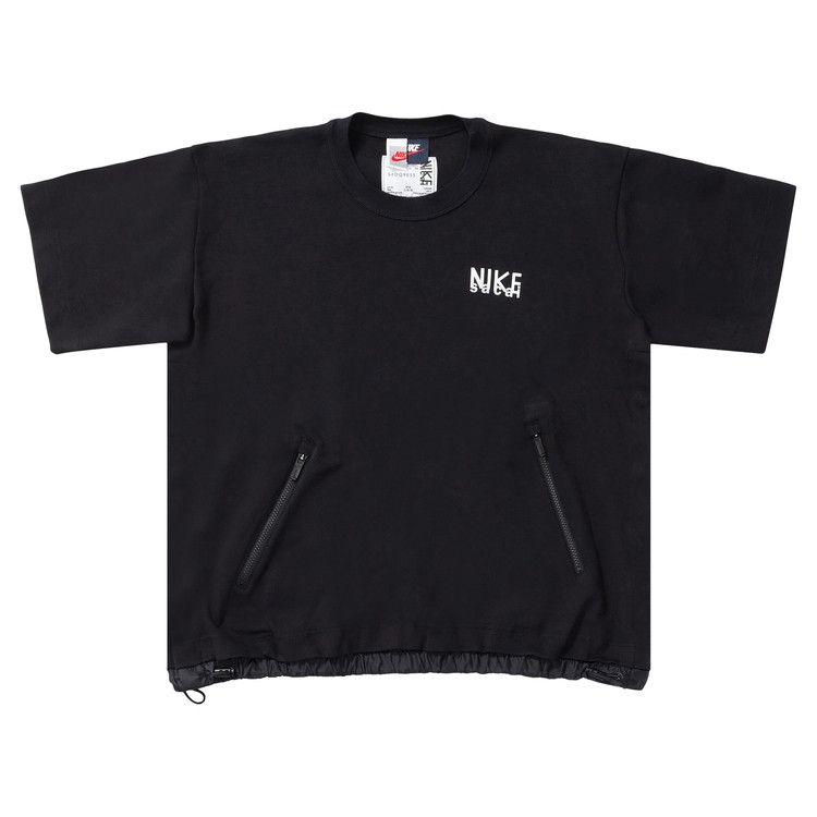 Nike X Sacai Short-Sleeve Top Black