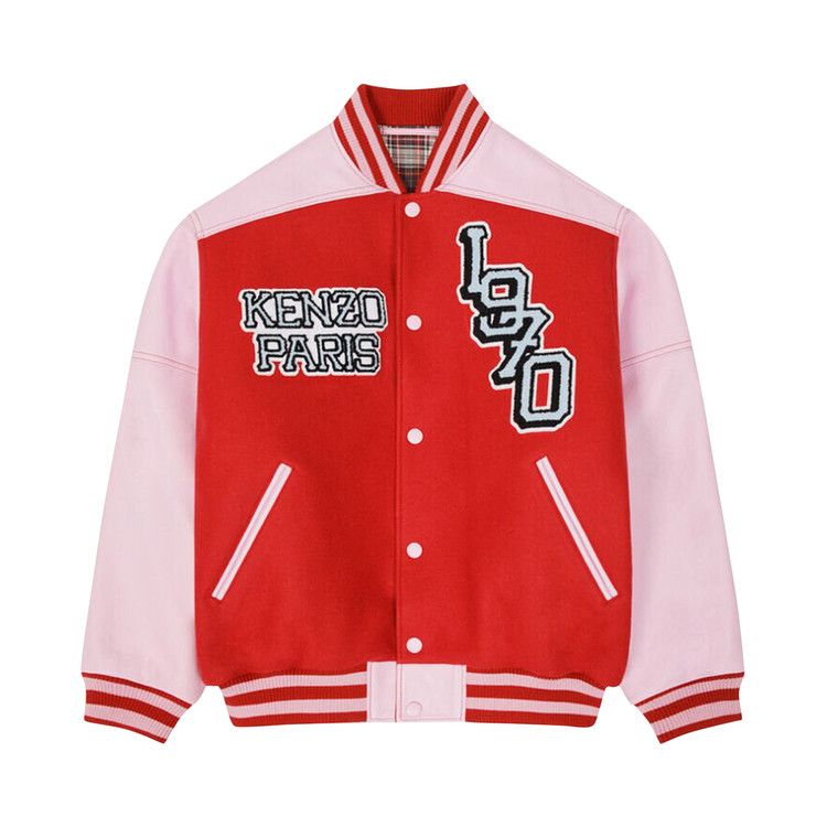 Buy Kenzo Tiger Varsity Bomber Jacket 'Medium Red