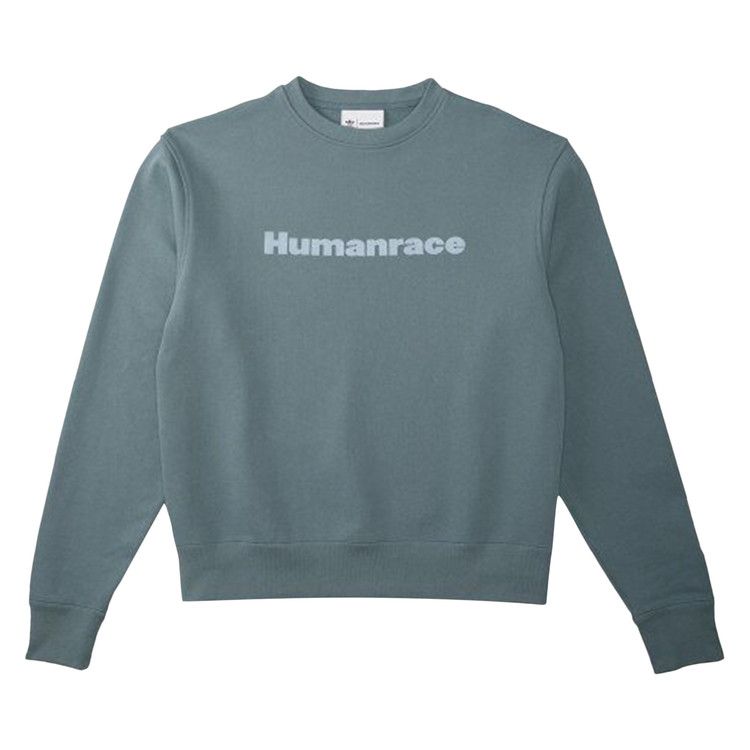 adidas x Pharrell Humanrace Logo Sweatshirt 'Grey Blue' — foto 2