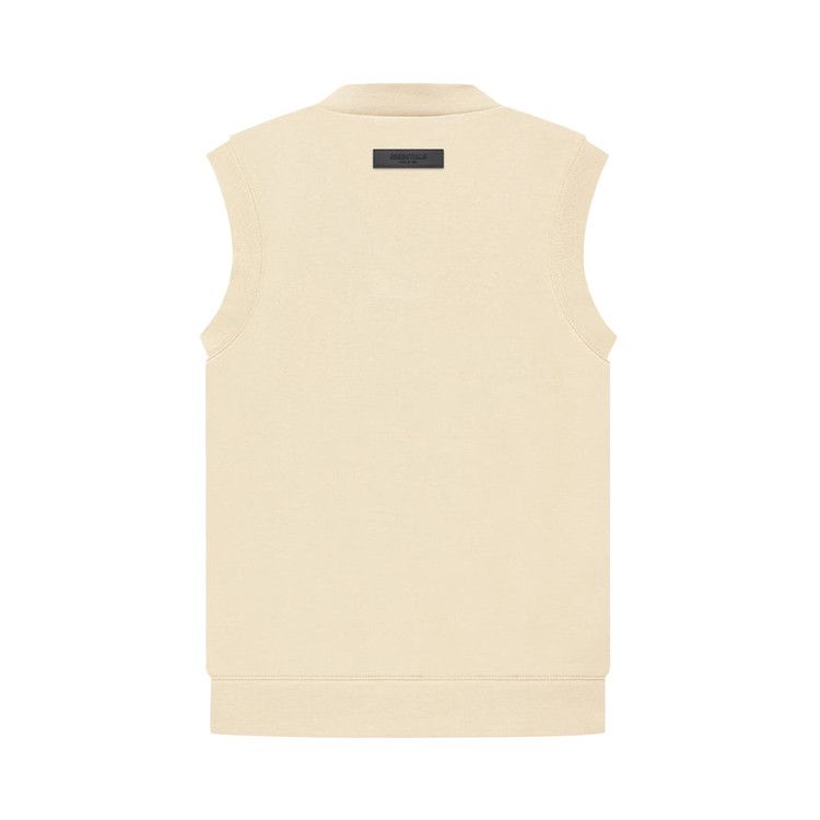 Fear Of God Essentials V Neck Vest 'egg Shell'