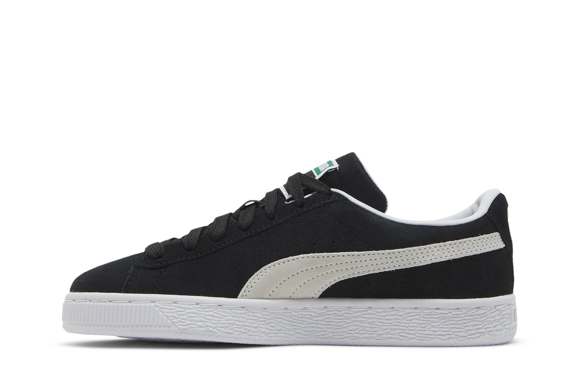 Pre-owned Puma Suede Classic 21 Jr 'black White'