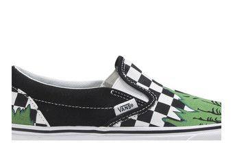 Buy Marvel x Classic Slip On Hulk VN0A38F7U44 GOAT