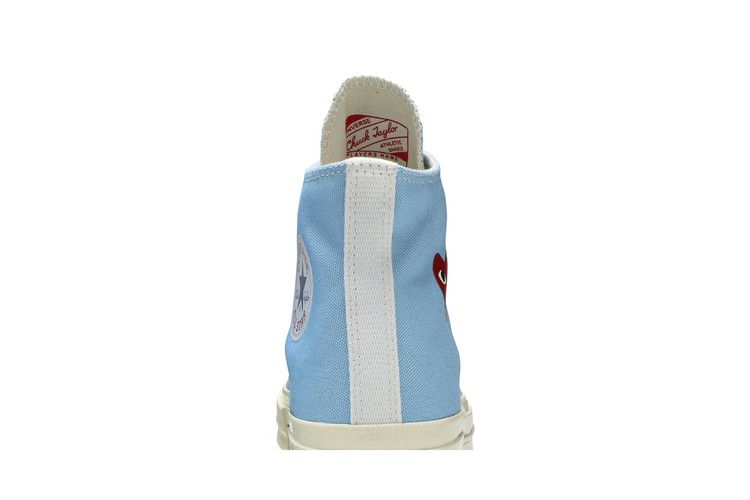Comme des Garçons PLAY x Converse Chuck 70 High Bright Blue