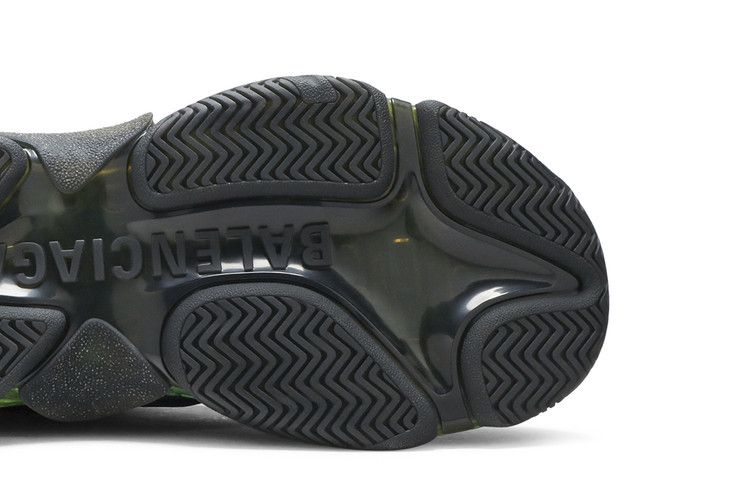 Balenciaga Triple S Black Yellow Fluo