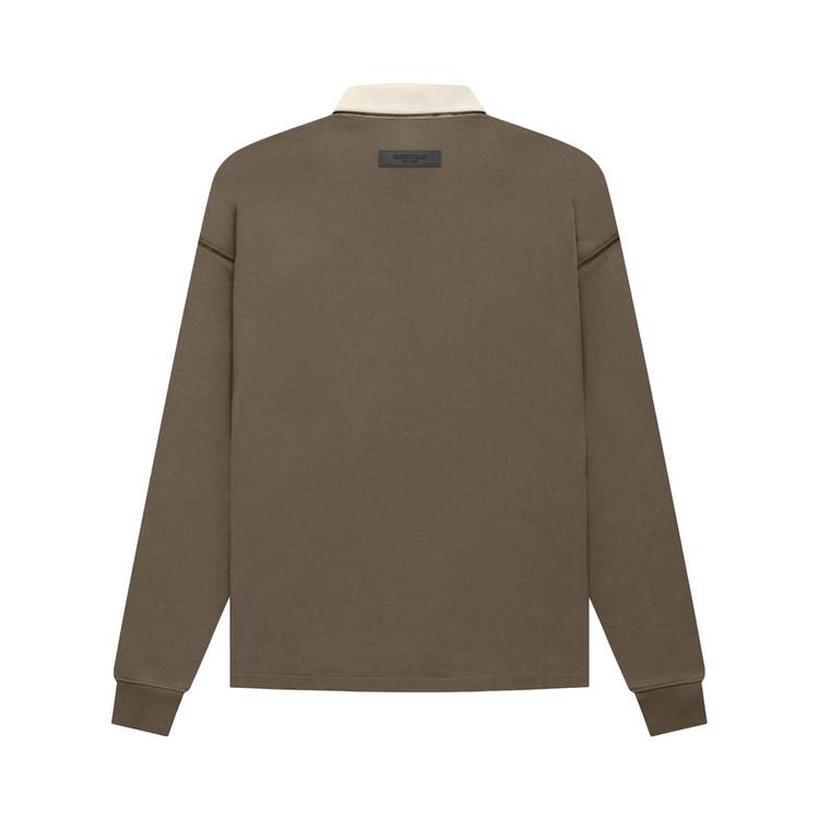 Buy Fear of God Essentials Henley Rugby 'Wood' - 192SU222014F ...