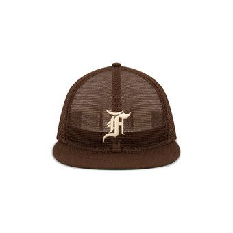 Buy Fear of God Essentials 59Fifty F Mesh Hat 'Walnut' - 60292228