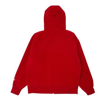Buy Supreme x WINDSTOPPER Zip Up Hooded Sweatshirt 'Red