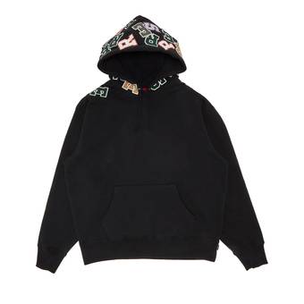 Buy Supreme Scattered Appliqué Hooded Sweatshirt 'Black