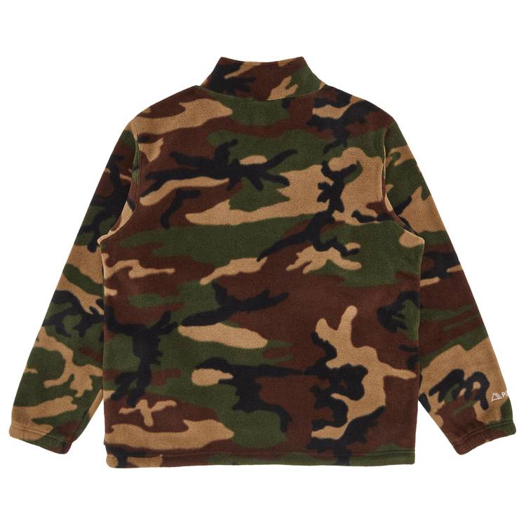 Buy Supreme x Polartec Mock Neck Pullover 'Woodland Camo