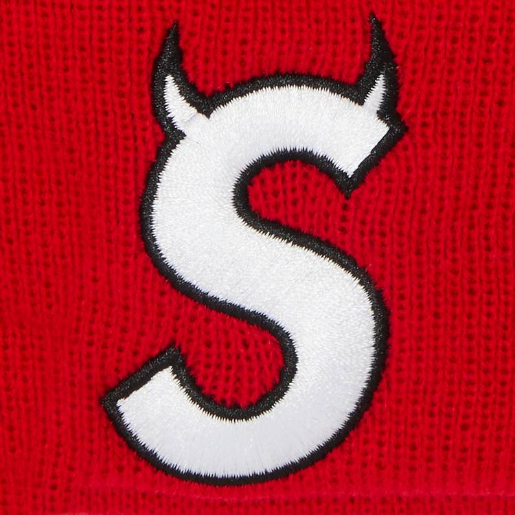 Buy Supreme x New Era S Logo Beanie 'Red' - FW22BN11 RED | GOAT