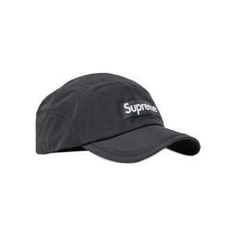 帽子 Supreme x GOODENOUGH Camp Cap Black Supreme GOODENOUGH Crushed Rayon Camp Cap Black | eBay