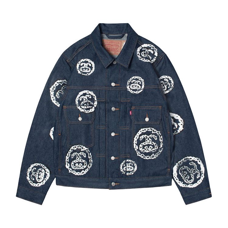 ジャケット・アウター stussy women Round Stamp Denim Jacket stussy women Round Stamp Denim Jacket
