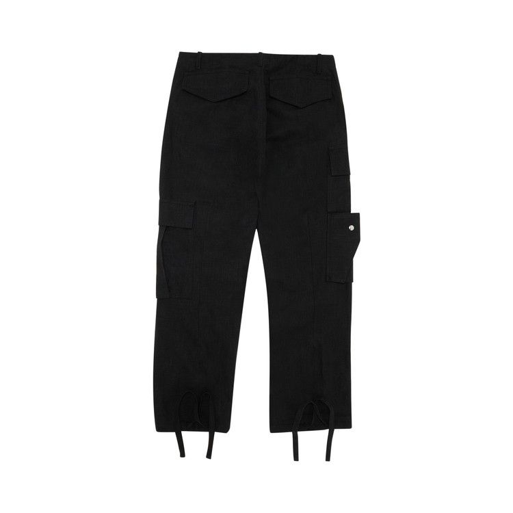 Rhude Linen Cargo Black
