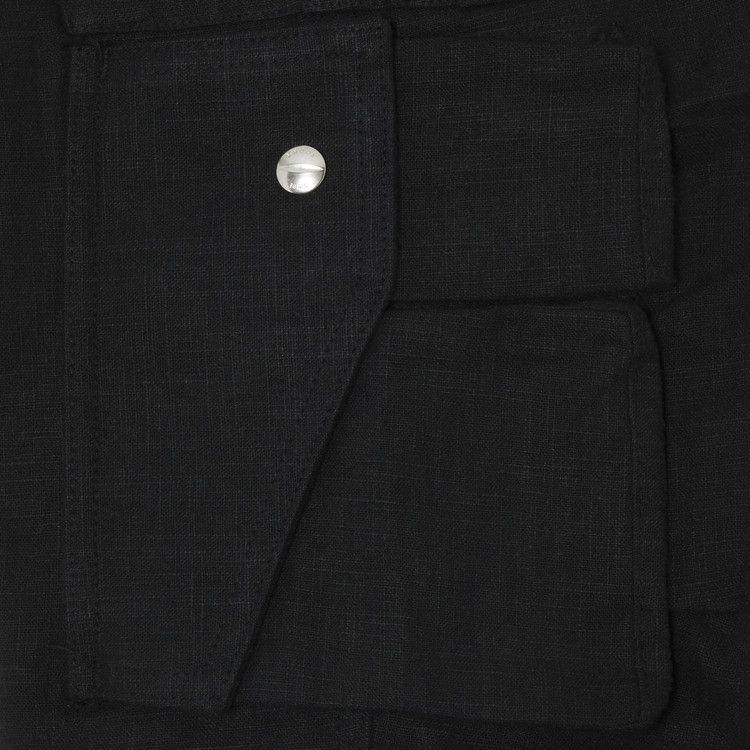 Rhude Linen Cargo Black