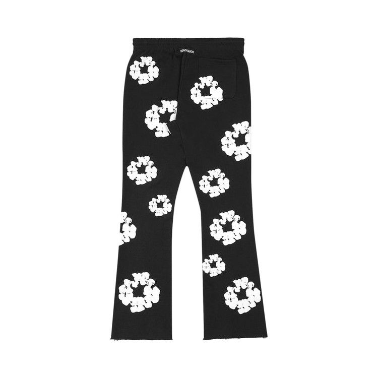 Buy READYMADE x Denim Tears Cotton Wreath Sweatpants 'Black Buy READYMADE x Denim Tears Cotton Wreath Sweatpants 'Black