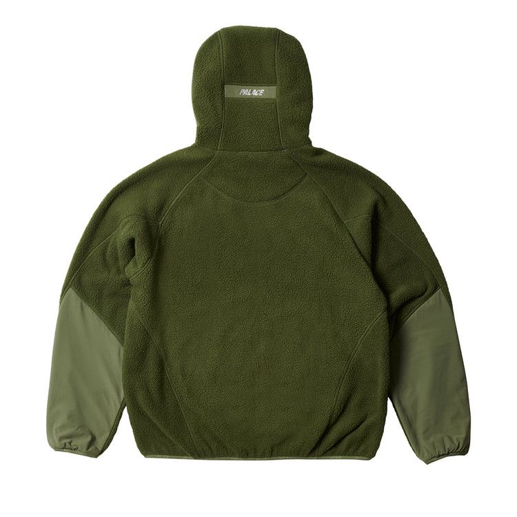 Buy Palace Therma Hooded Fleece Jacket 'Olive' - P23JK181 