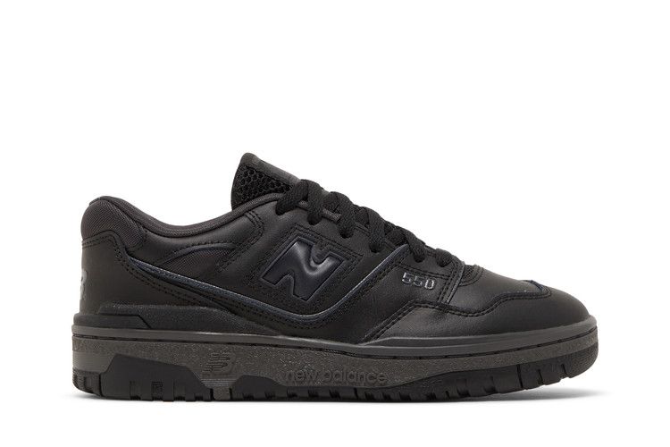 New Balance 550 Triple Black (GS) — foto 2