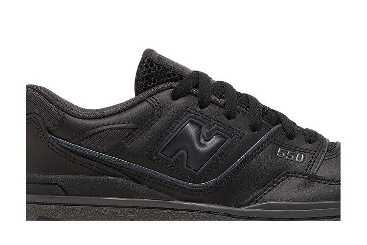 New Balance 550 Triple Black (GS) — foto 3