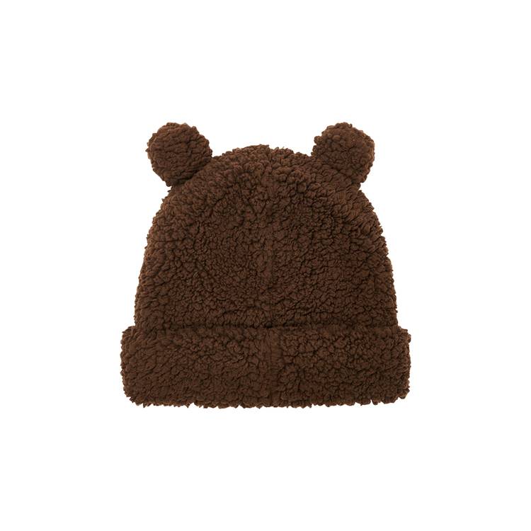 Buy Palace Fuzzy Ear Beanie 'Brown' - P23BN070 | GOAT