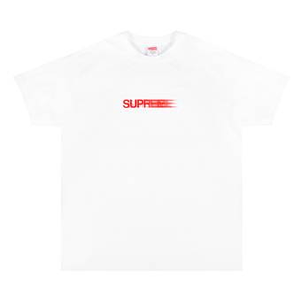 Buy Supreme Motion Logo Tee 'White' - SS20T75 WHITE | GOAT