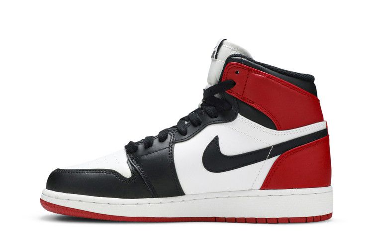 Buy Air Jordan 1 Retro High OG GS Black Toe 2013 575441 184