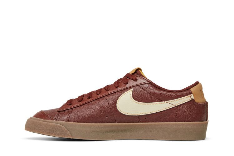 Blazer low outlet suede vintage brown