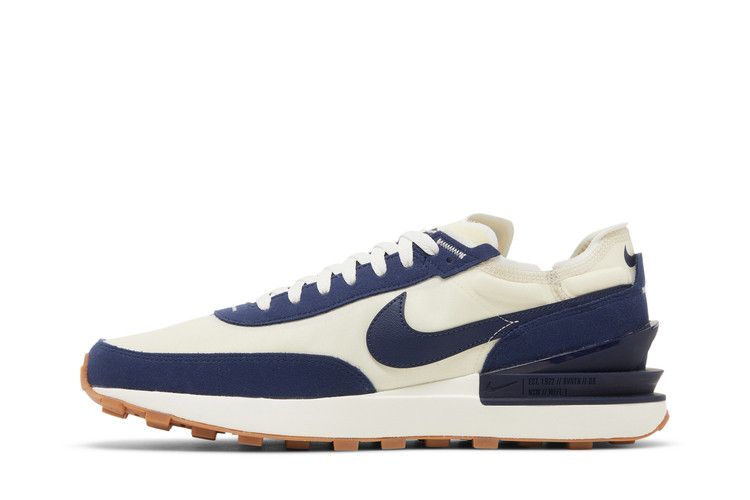 Nike Waffle One SE Coconut Milk Midnight Navy Men\'s Sneakers Size 9 Nike Waffle One SE Coconut Milk Midnight Navy Men main image 4