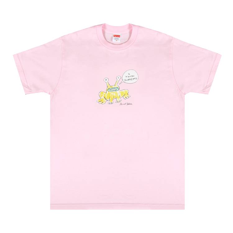 Buy Supreme x Daniel Johnston Frog Tee 'Light Pink' - SS20T44