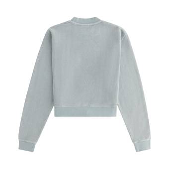 Buy Kith Women Haylen Cropped Herringbone Terry Crewneck 'Palais' -  KHW030196 333