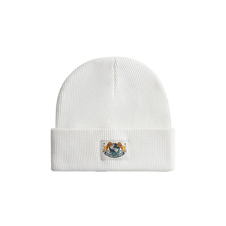 Kith NY to the World Waffle Beanie 'Sandrift' | GOAT