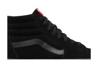 Vans sk8-hi clearance black/ black suede