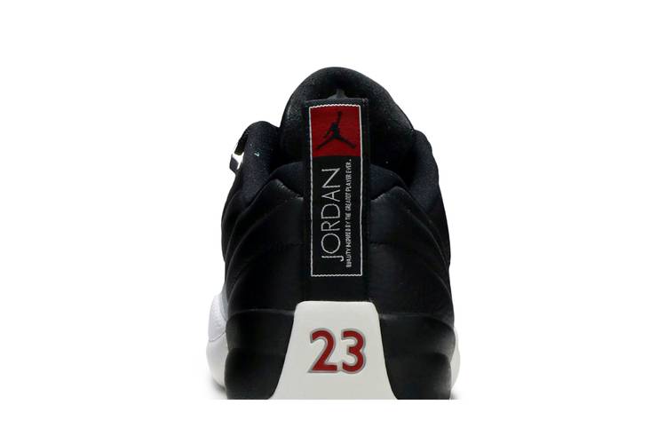Air Jordan 12 Retro Low 'Black Patent' - Air Jordan - 308317 001 -  black/varsity red