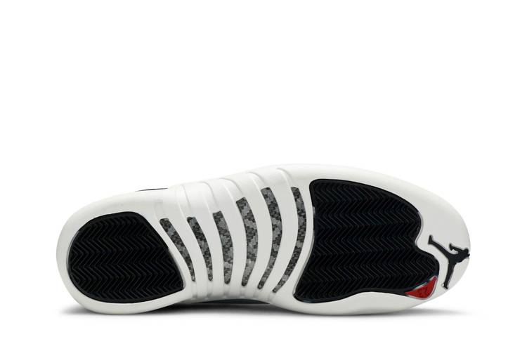 Air Jordan 12 Low Taxi Size 10.5 Black White 308317-104 Playoff XII Nike
