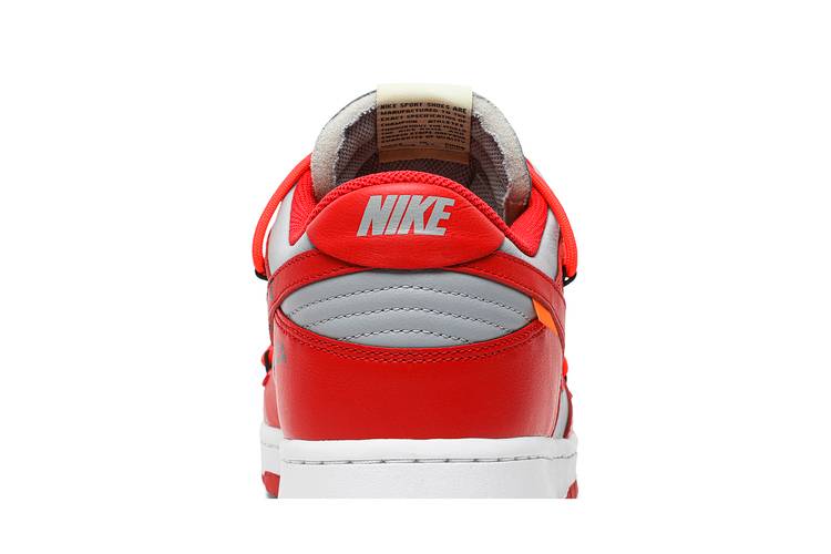 Buy Off-White x Dunk Low 'University Red' - CT0856 600 | GOAT CA