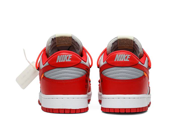 Off-White x Dunk Low 'University Red' | GOAT